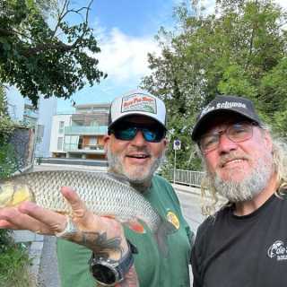 Streetfishing am Mühlbach / Wels